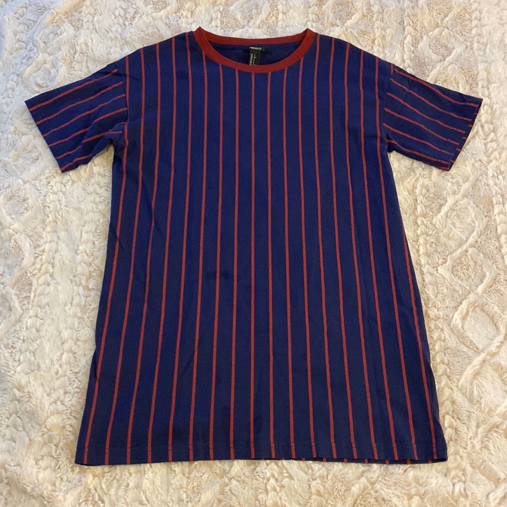 Striped T-shirt dress